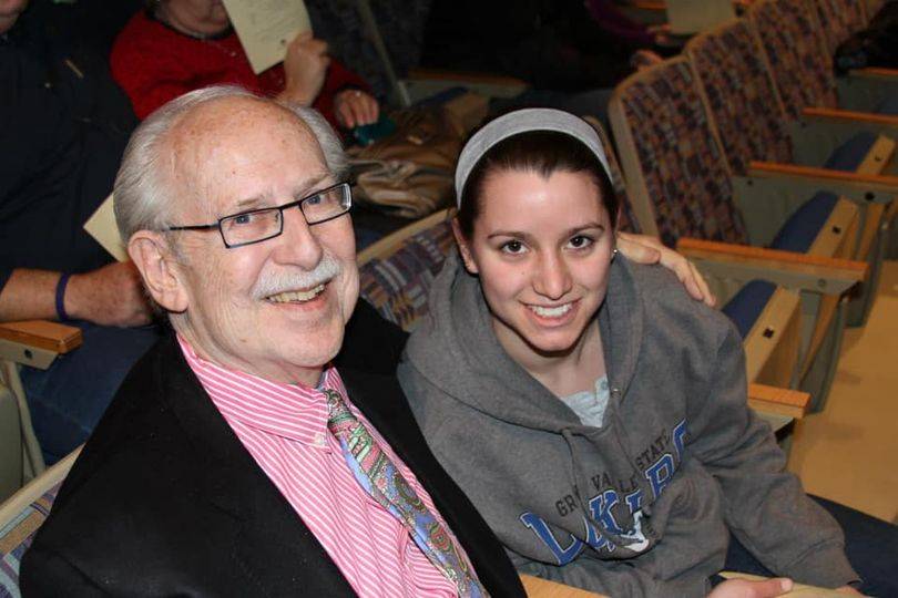 Prof. Dan Stolper and Lissa Ford.